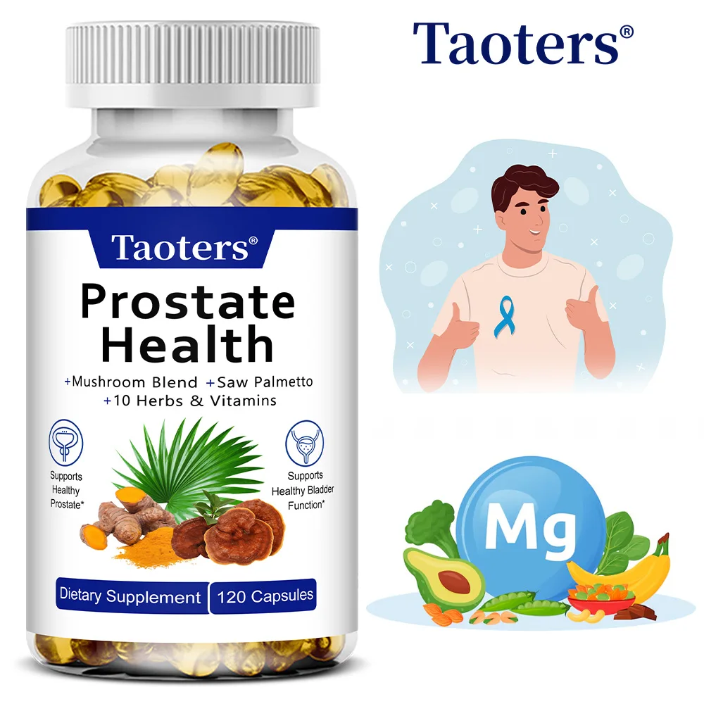 

Saw Palmetto Prostate Support - Maintain Urinary Tract Health Reduce Frequent Urination Promote Hair Growth Immune Support