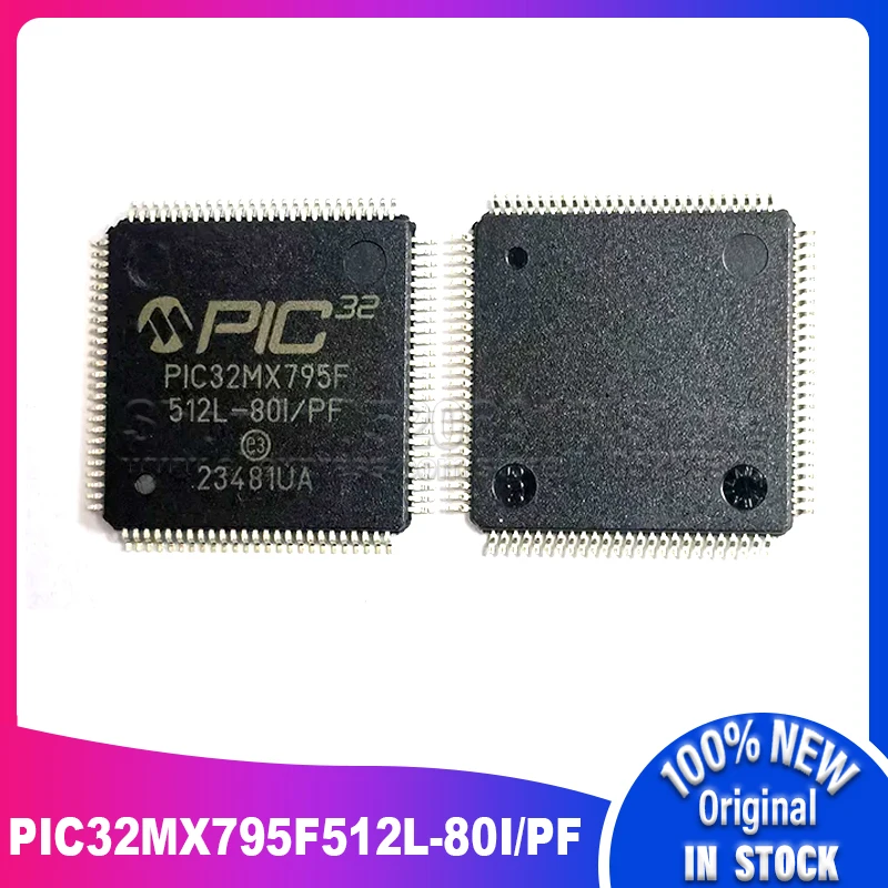 

1PCS/LOT PIC32MX795F512L-80I/PF PIC32MX795F 512L-80I/PF TQFP100 100% New Spot stock