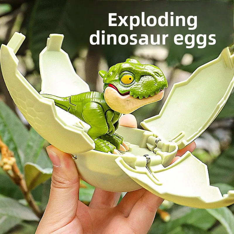 

Popular Children's Transforming Dinosaur Egg Toys, Cute Finger-Biting Tyrannosaurus Rex Blind Boxes & Realistic Animal Models