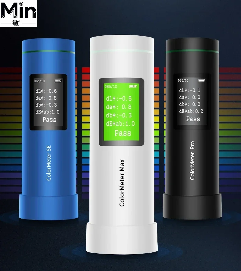Digital Portable Spectrophotometer Colorimeter Color Tester for Printing Textile Paint Plastic Industrial Lab Color Testing