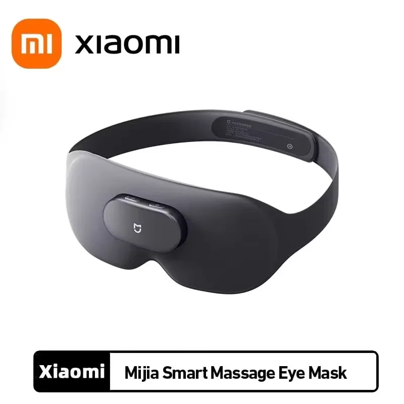 

Умная массажная маска для глаз Xiaomi Mijia, 3D затемняющая тепловая терапия, спа, зона вибрации, массаж, 800 мАч, управление через приложение, 100 г, легкий вес -CN