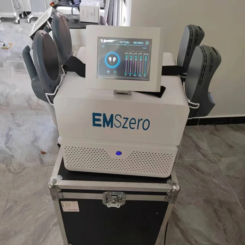 Emszero Nova EMS  6500W 200Hz   Muscle Sculpt Machine With 4 Handles And Pelvic Stimulation Pad Optional