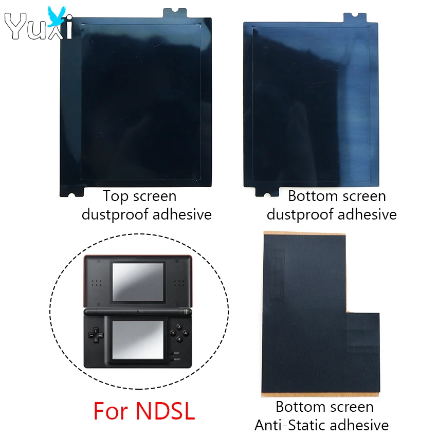 YuXi Top Bottom LCD Display Screen Dustproof Adhesive For NDSL Laminating Sponge Double Sided Adhesive Anti-Static Adhesive