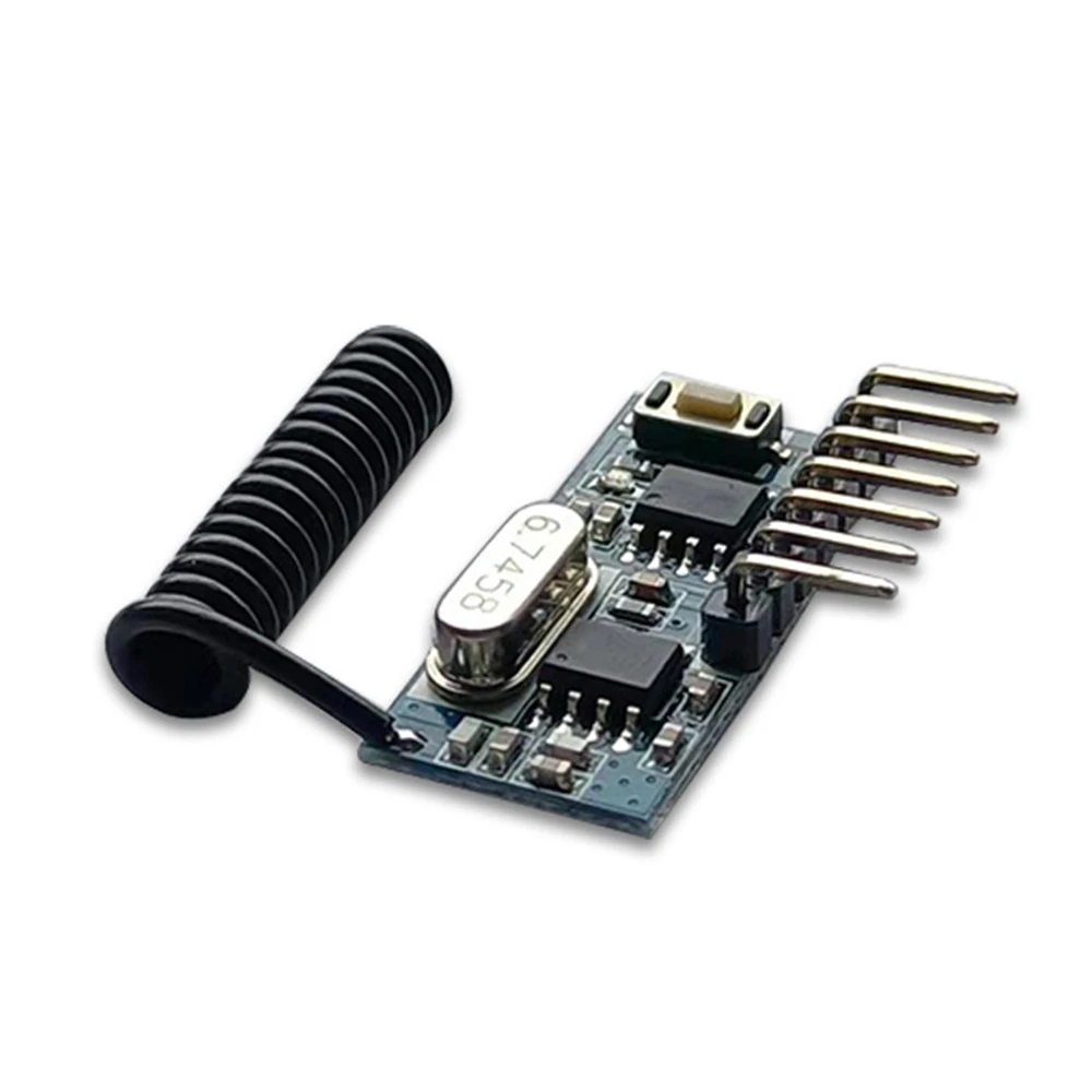 433Mhz inalámbrico 4 canal RF receptor 1527 código de aprendizaje decodificador módulo para control remoto superheterodino módulo receptor