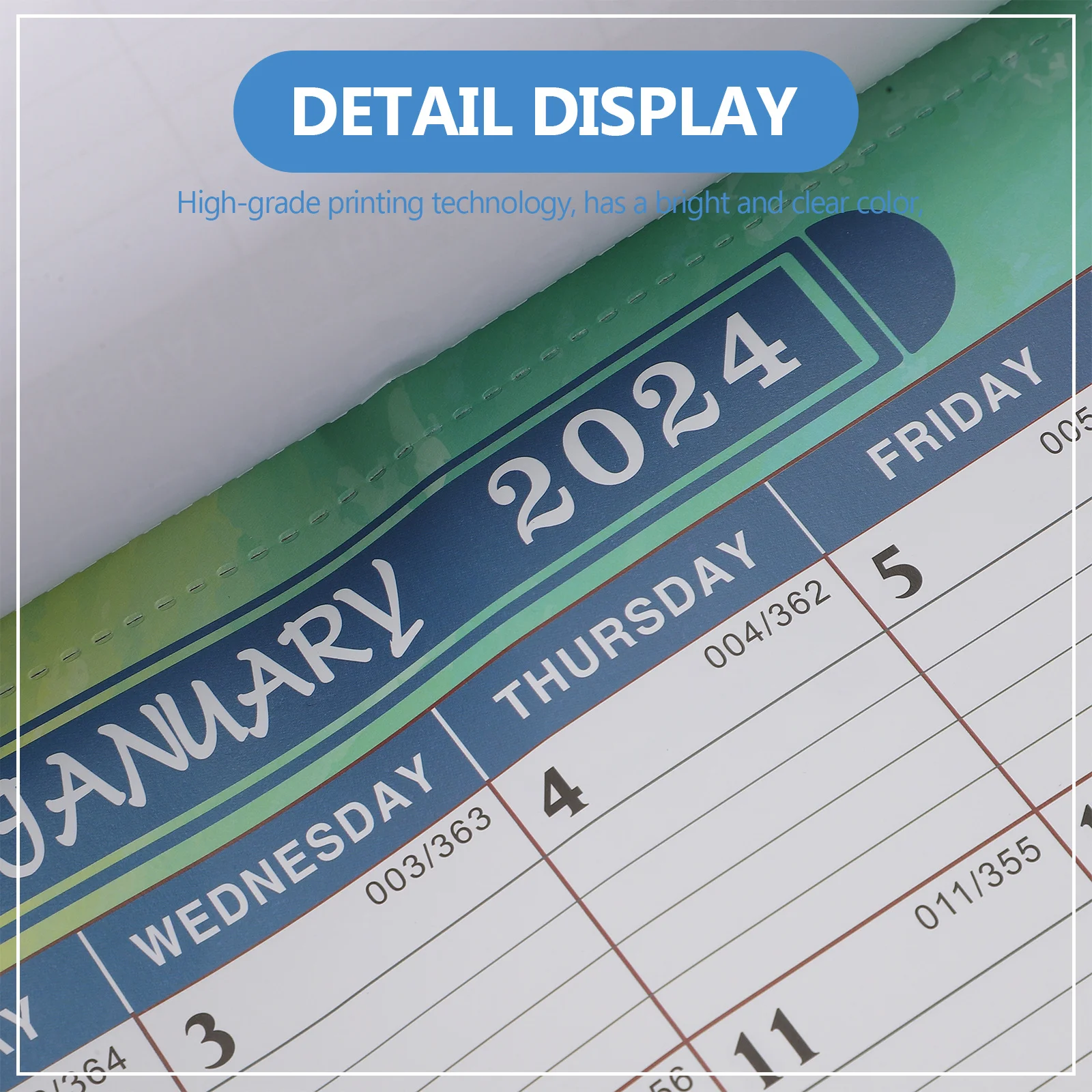

Wall Calendar 2024 Monthly Schedule Organizer Clear Dates Festivals Memo Spaces Easy to Hang for Household Agenda Planning 2024