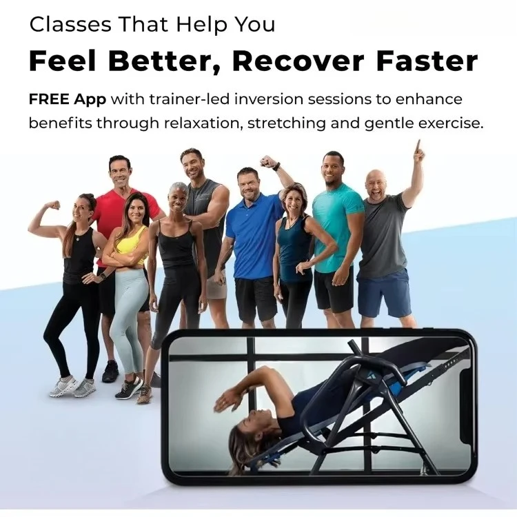 HOME.Inversion Table، قفل كاحل فاخر سهل الوصول، مجموعة تخفيف آلام الظهر، شائع