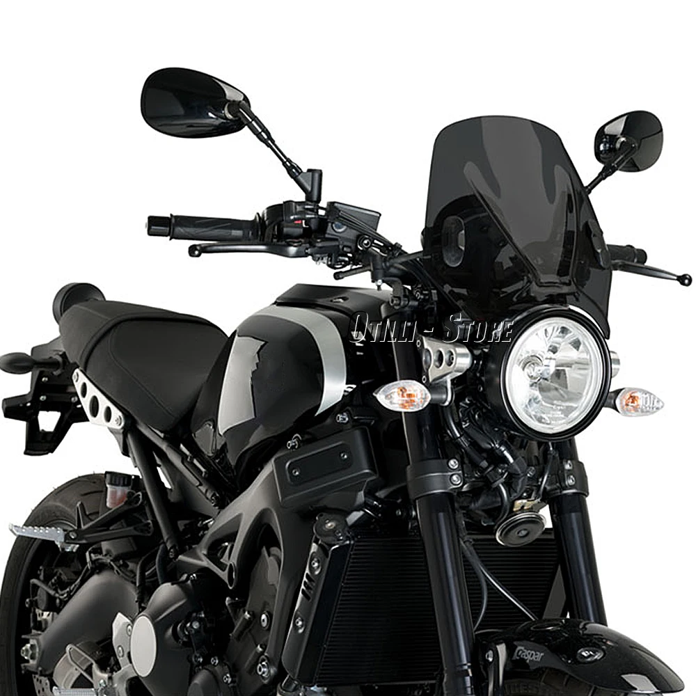 Acessórios para motocicleta, defletor de para-brisa com suporte para yamaha xsr 900 xsr 700 xsr900 xsr900 xsr700 xsr700 2016-