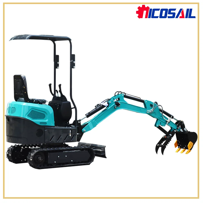 

Customized Sale Hot Selling 1.2 Ton High Power Hydraulic Crawler Mini Digger Euro 5 EPA Horsepower Diesel Power Small Excavator
