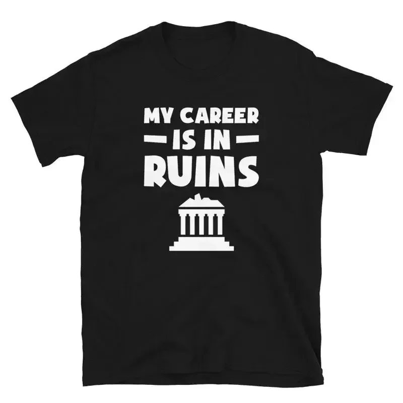 Funny Archaeology T Shirt Field School For Archaeologists Ruins
