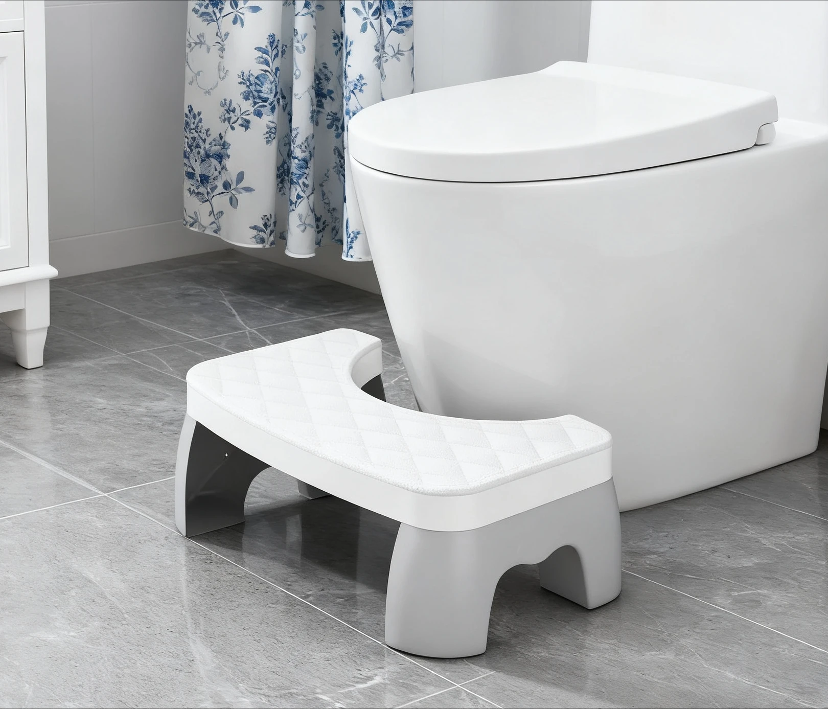 New Trustworthy Waterproof Squatty Potty Toilet Stool Toilet Foot Stool Squat Stool For Pregnant Woman Children Adult Old People