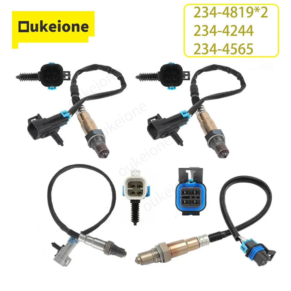 4Pcs for Cadillac CTS STS 3.6L 2008 2009 2010 2011 O2 Lambda Oxygen Sensor 1 2 Upstream Downstream 234-4819 234-4244 234-4565