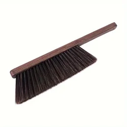 1pc Gentle Soft-Bristled Wooden Dust Removal Brush - Effective Deep Cleaning Tool with Ergonomic Natural Wood Handle - Perfect f