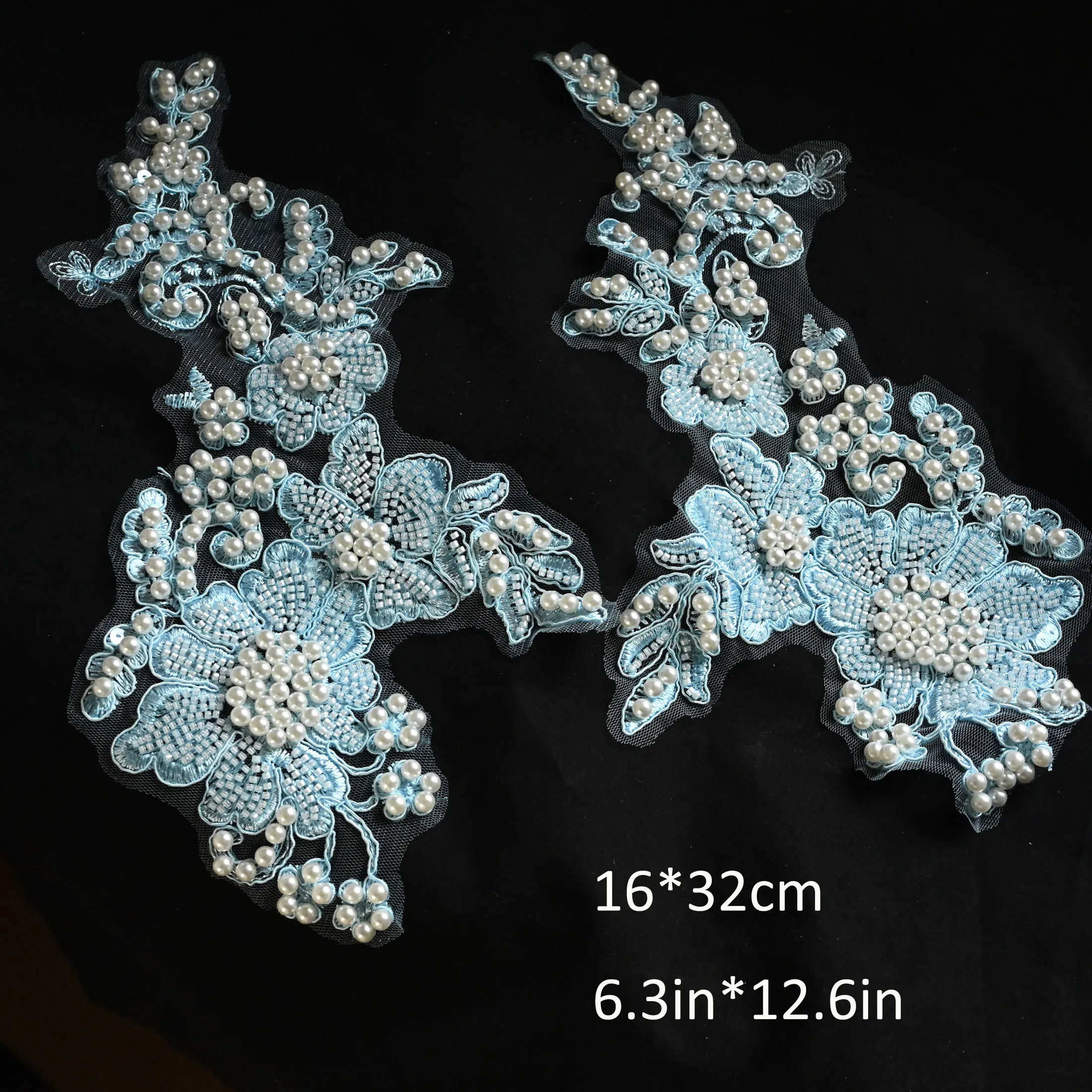 2Pc/Set Pearl Flowe…