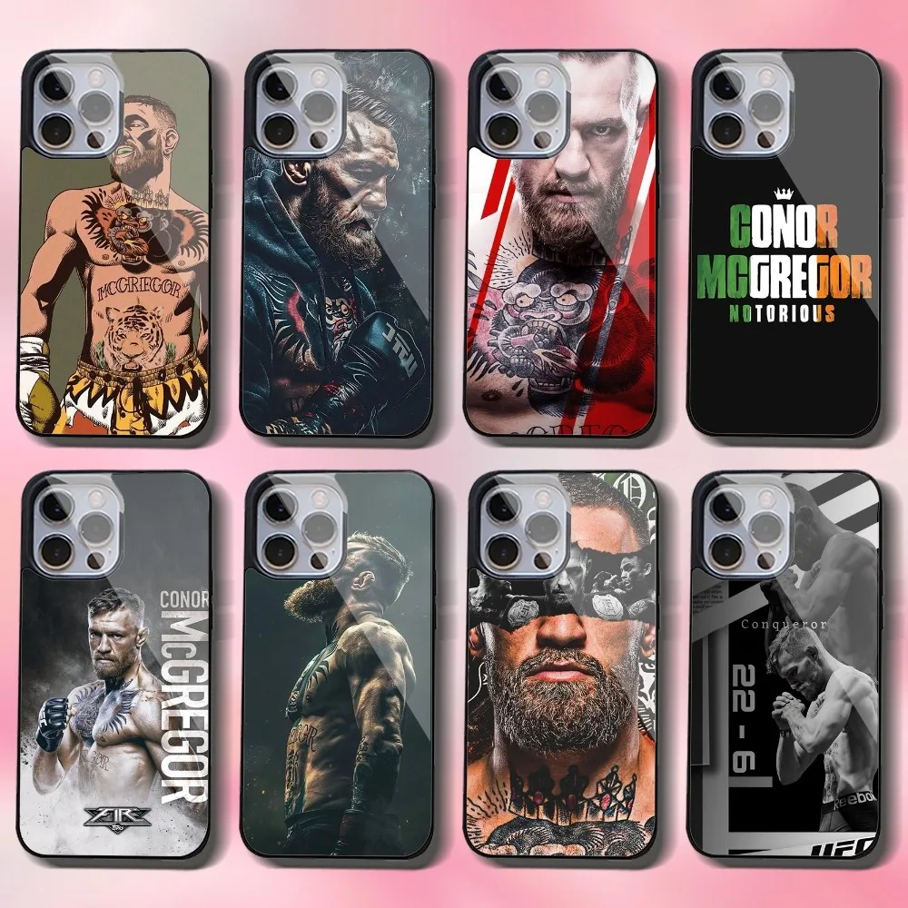 

Conor McGregor Boxing Phone Case For IPhone 16 15 14 13 Pro Max 11 12 Mini Alex Mirror For Magsafe Wireless Charging Cover