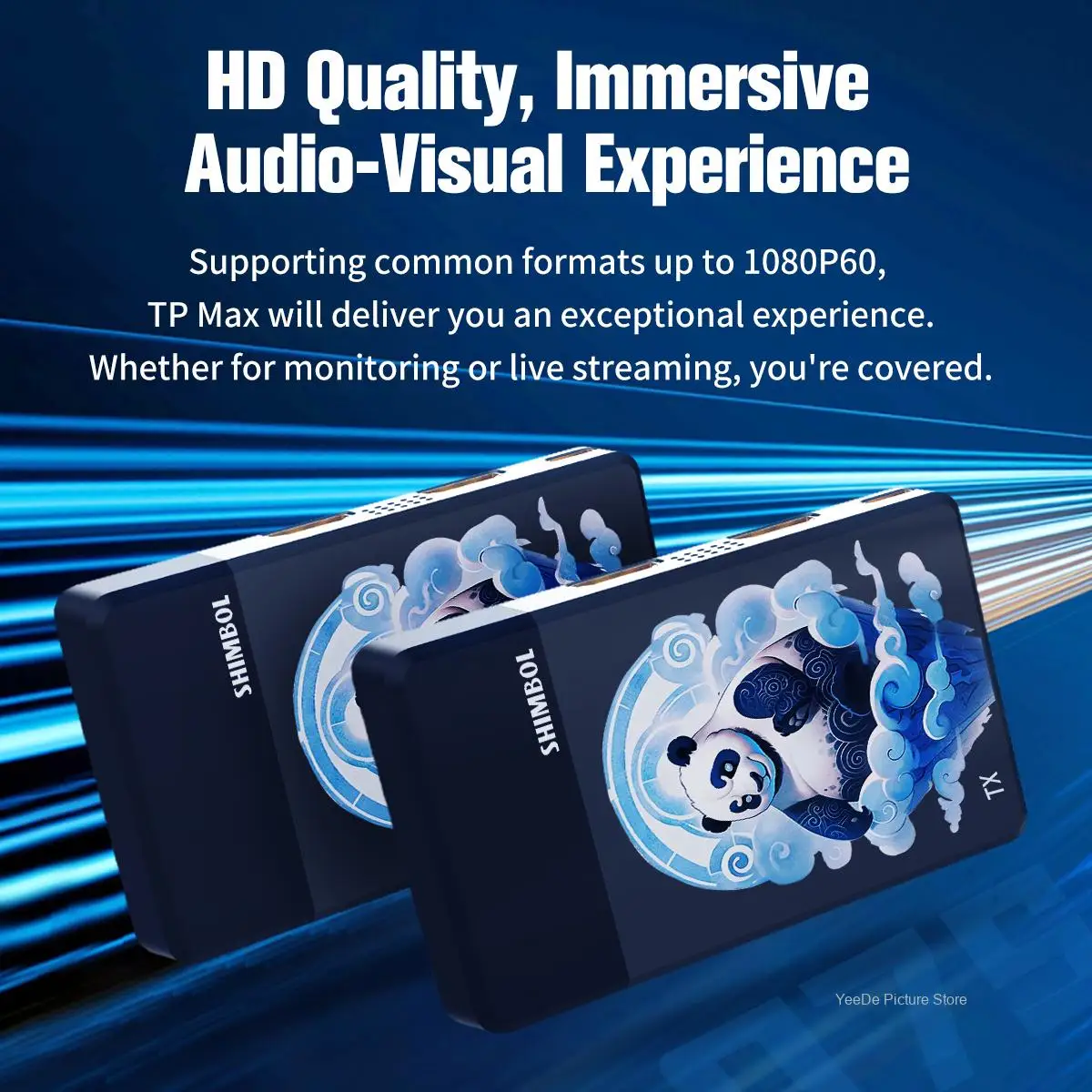 SHIMBOL TP MAX نظام نقل الفيديو اللاسلكي جهاز ريسيفر استقبال وإرسال لاسلكي 1080P 350m نقل للتصوير الفوتوغرافي والفيديو