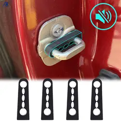 Car Door Lock Sound Deadener Damper Buffer For Nissan Qashqai x-Trail Tiida Juke Rogue Note Rattling Screaks Soundproofing seal