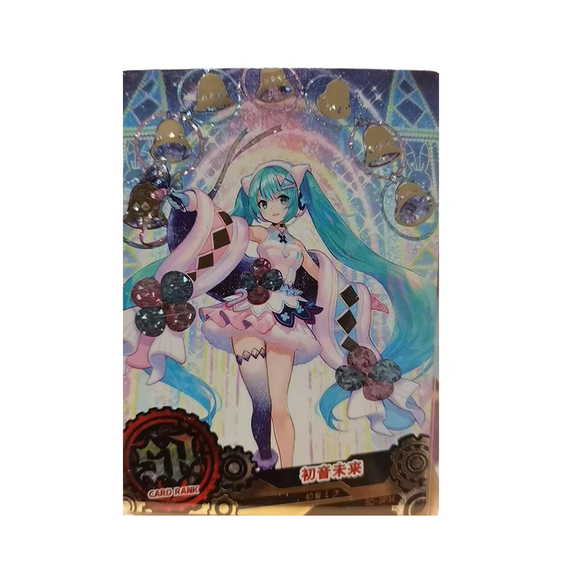 Anime Cartoon God Card Hatsune Miku Kokkoro Boa Hancock Luffy Sanji Cc Kugisaki Nobara Collectible Cards Toy Birthday Gift