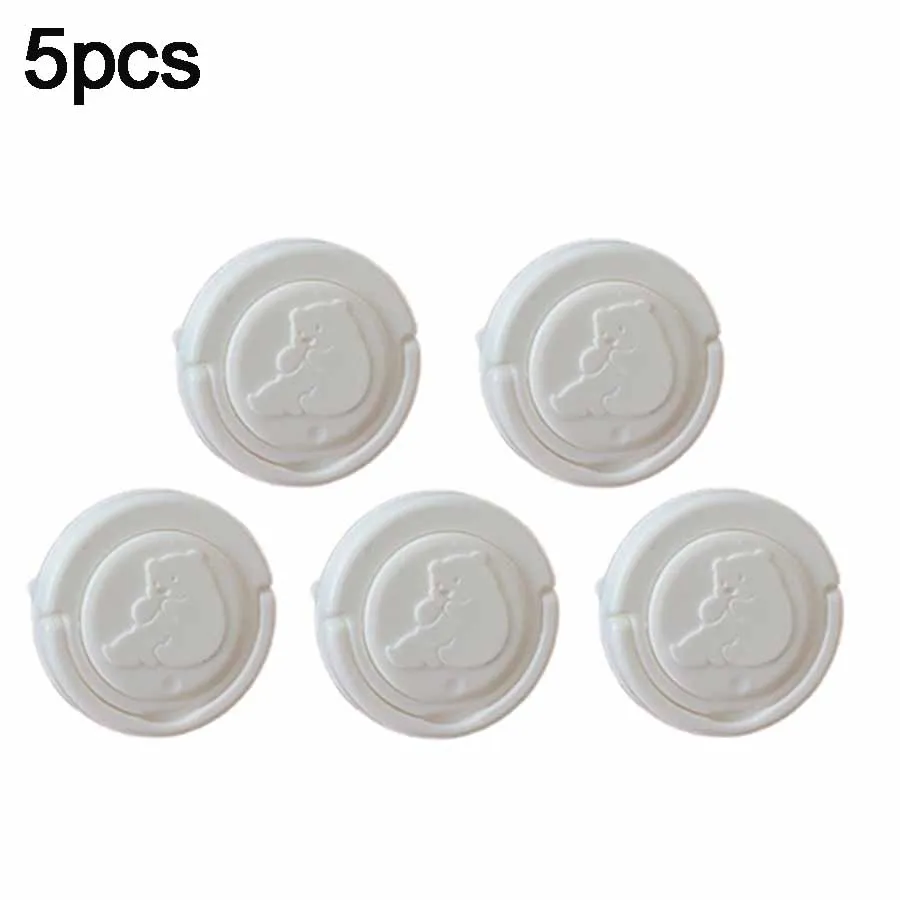 5/10 stks Baby Elektrische Veiligheid Socket Beschermhoes Europese Standaard Anti-elektrische Schok Socket Cover Baby Veilige Bescherming