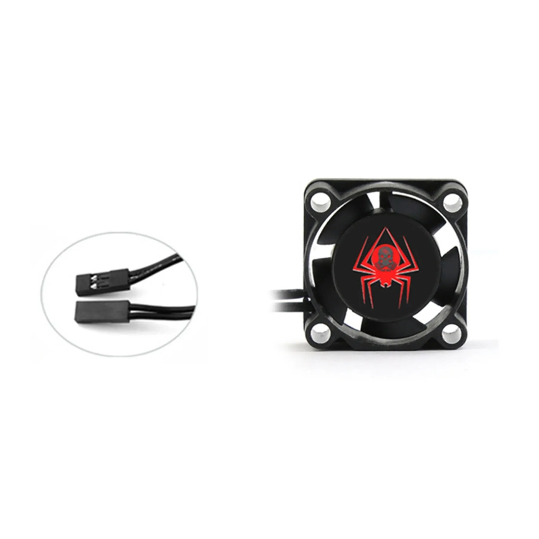 RC Car Motor Cooling Fan High Speed Heatsink 28000RPM ESC Fans for 1/8 1/10 1/12 1/16 1/24 Scale Truck Off Road Crawler Car