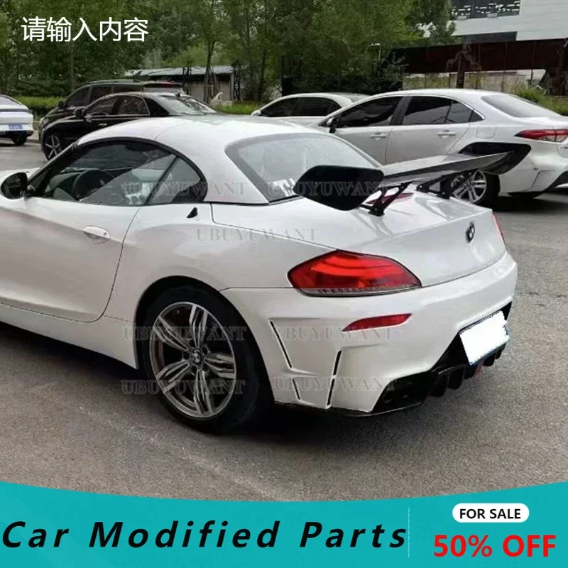 

For BMW Z4 E89 E86 E82 E90 E92 E93 E46 GT F22 G20 G30 High Quality Material Glossy BlackTail Wing Rear Trunk Spoiler Body Kits
