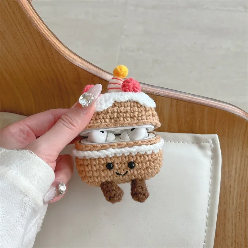 Tkane etui na słuchawki AirPods 4 Airpod 1 2 3 Pro Pro2 Bluetooth Earbuds Charging Box Ochronne etui na słuchawki