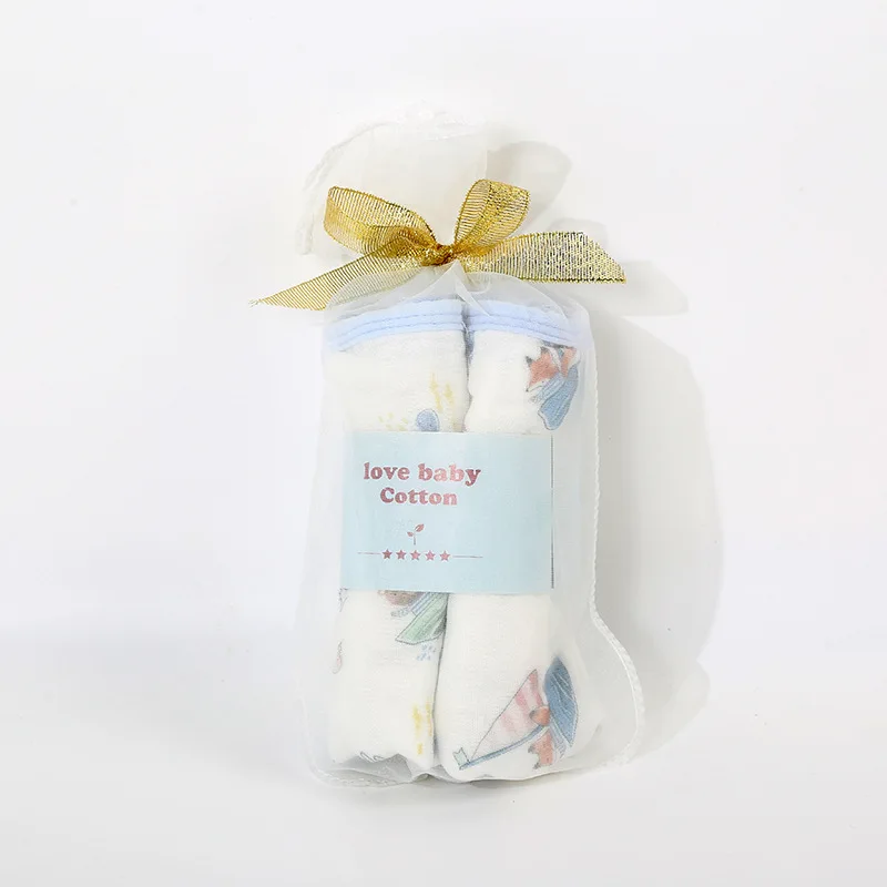 مناشف مربعة من الشاش القطني للأطفال - حقيبة شبكية مكونة من قطعتين، ملابس وجه للأطفال ومرايل لعاب، ناعمة وقابلة للغسل ومسامية #2