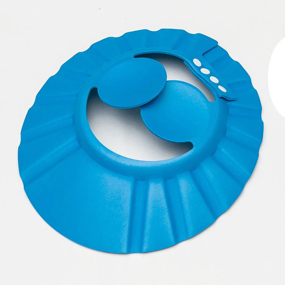 

6Pcs Infant Shower Cap Adjustable Soft Lightweight Bath Hair Wash Shield Baby Shampoo Protector for Newborn Infant Shower Cap