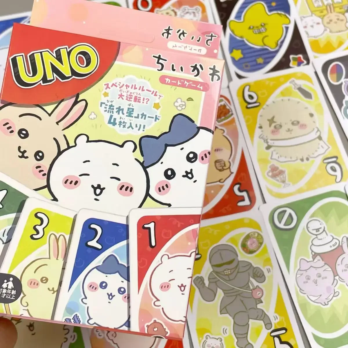 Chiikawa Usagi, kawaii, dessin animé, cartes à jouer mignonnes et attrayantes, divertissement, jeu d'intelligence exquis