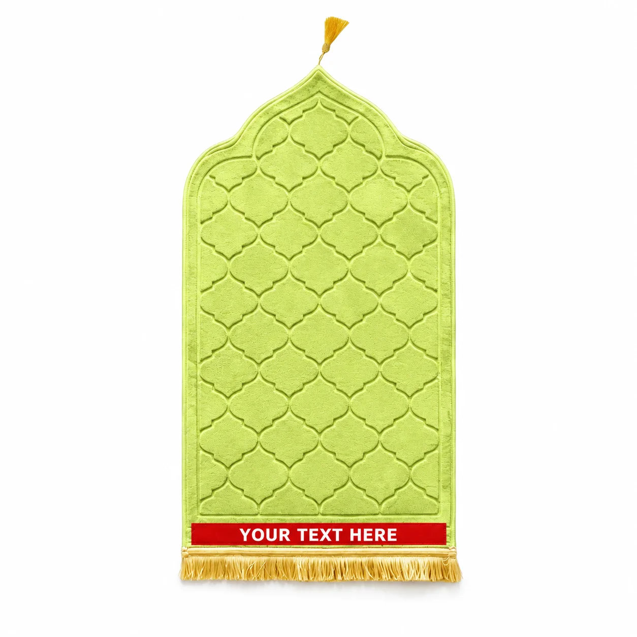 1 PC Soft Worship Kneel Travel Prayer Rug Non-slip Prayer Mat Flannel Carpet for Muslim Ramadan Embossing Floor Carpets Portable