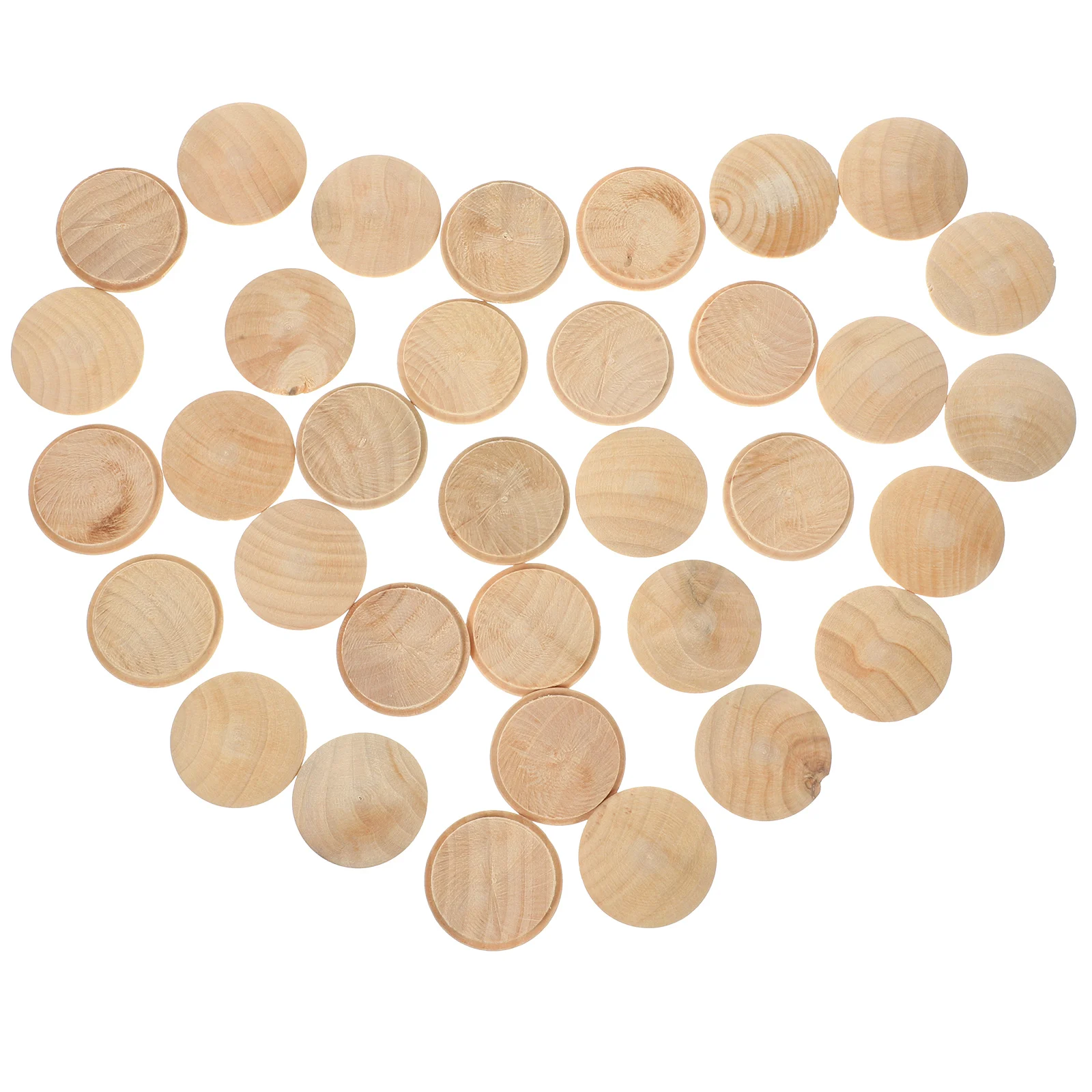 

100 Pcs Plug Caps 40mmx35mm Furniture Hole Covers Round Button Plugs for Stairs Cabinet Electric Cabinet Hole Plugs Box