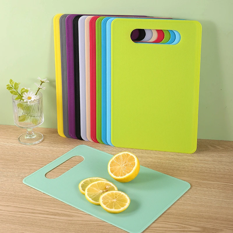 Non-slip Cutting Board Vegetable Chopping Board Kitchen Cutting Board Plastic Colorful Chopping Mats for Meat and Vegetables