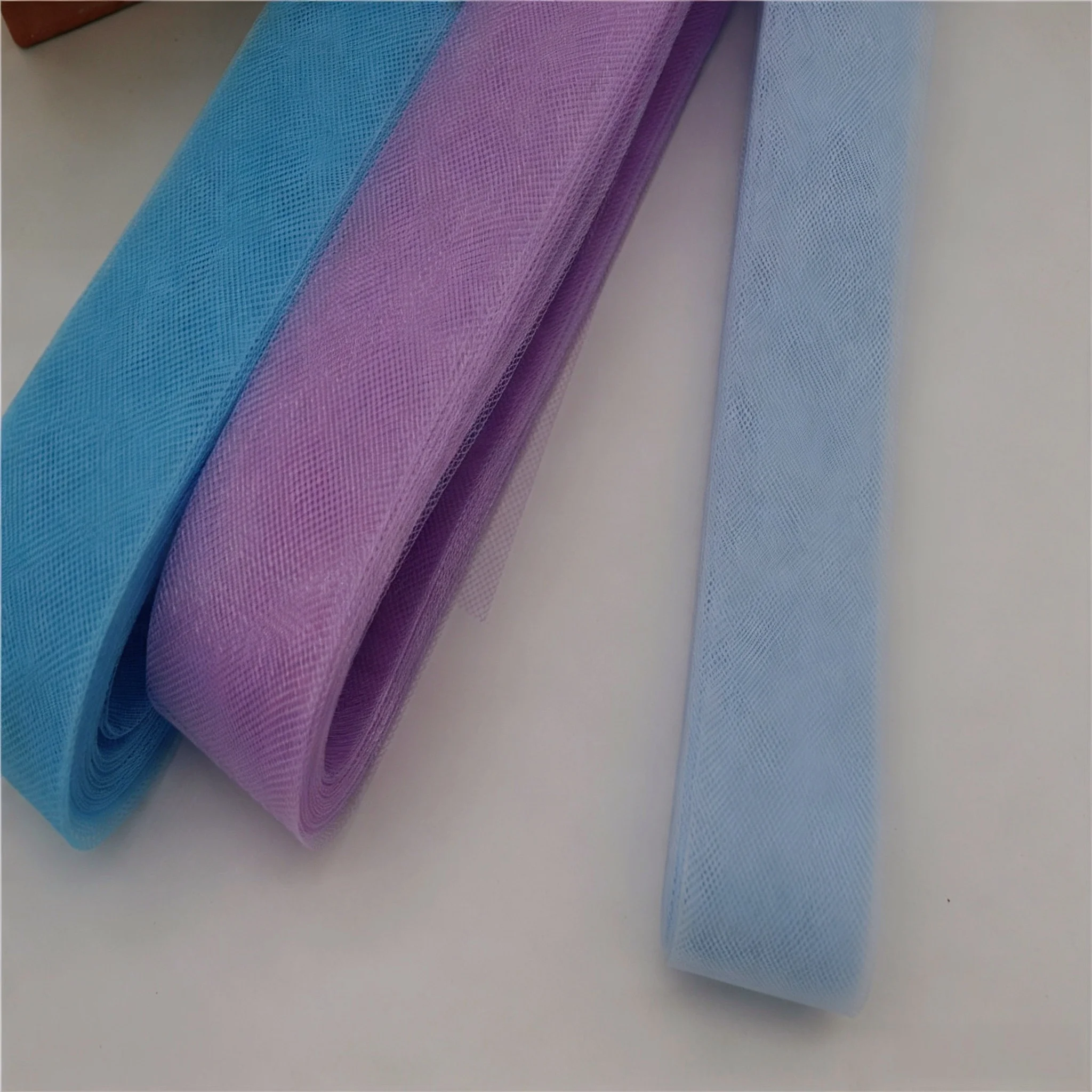 1 Pcs Soft Horsehair Polyester Crinoline Mesh Crin Horsehair Braid Mesh Fabric for Diy Wedding Dress Headwear Accessories