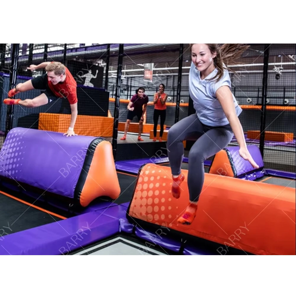 

Indoor Outdoor Trampoline Park Parkour Blocks Gym Training Equipment Airtrack Obstacle Set for Sale