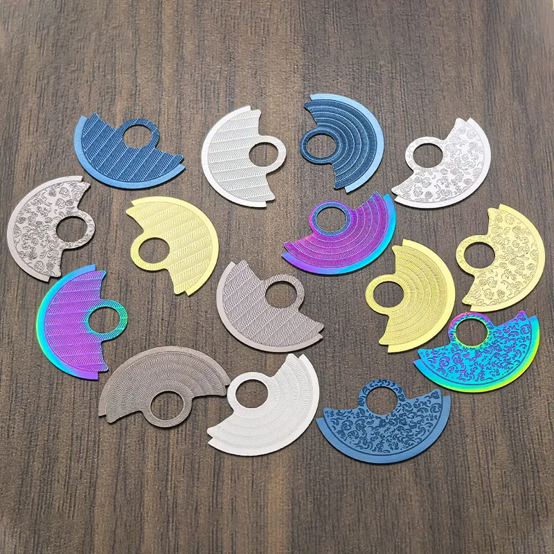 Customized NH35 NH36 Automatic Rotor Metal Patch Fit NH35 NH34 NH36 NH38 NH39 4R 6R 7S26 Movements SKX007 Watch Mod Rotor Parts