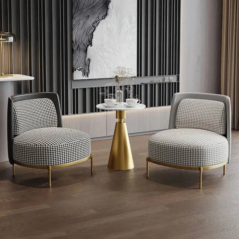 

Outdoor Luxury Nordic Chairs Lounge Designer Library Chairs Salon Minimalist Sillas De Comedor Living Room Furniture LQQ40XP