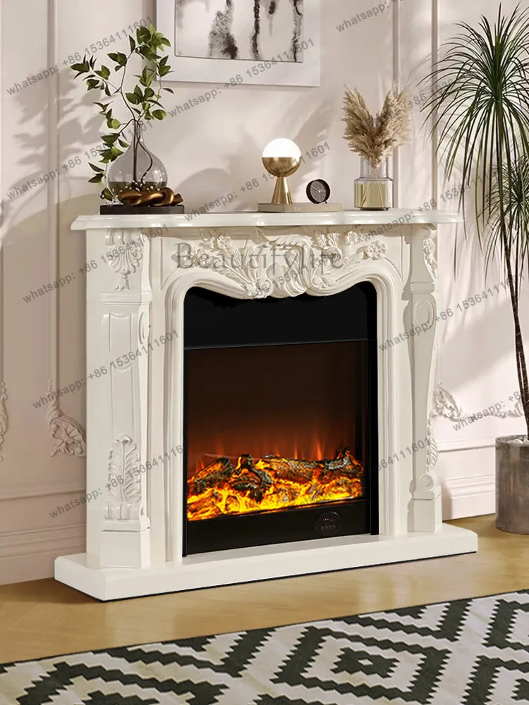 Simulation fireplace decorative cabinet custom American European fireplace TV cabinet