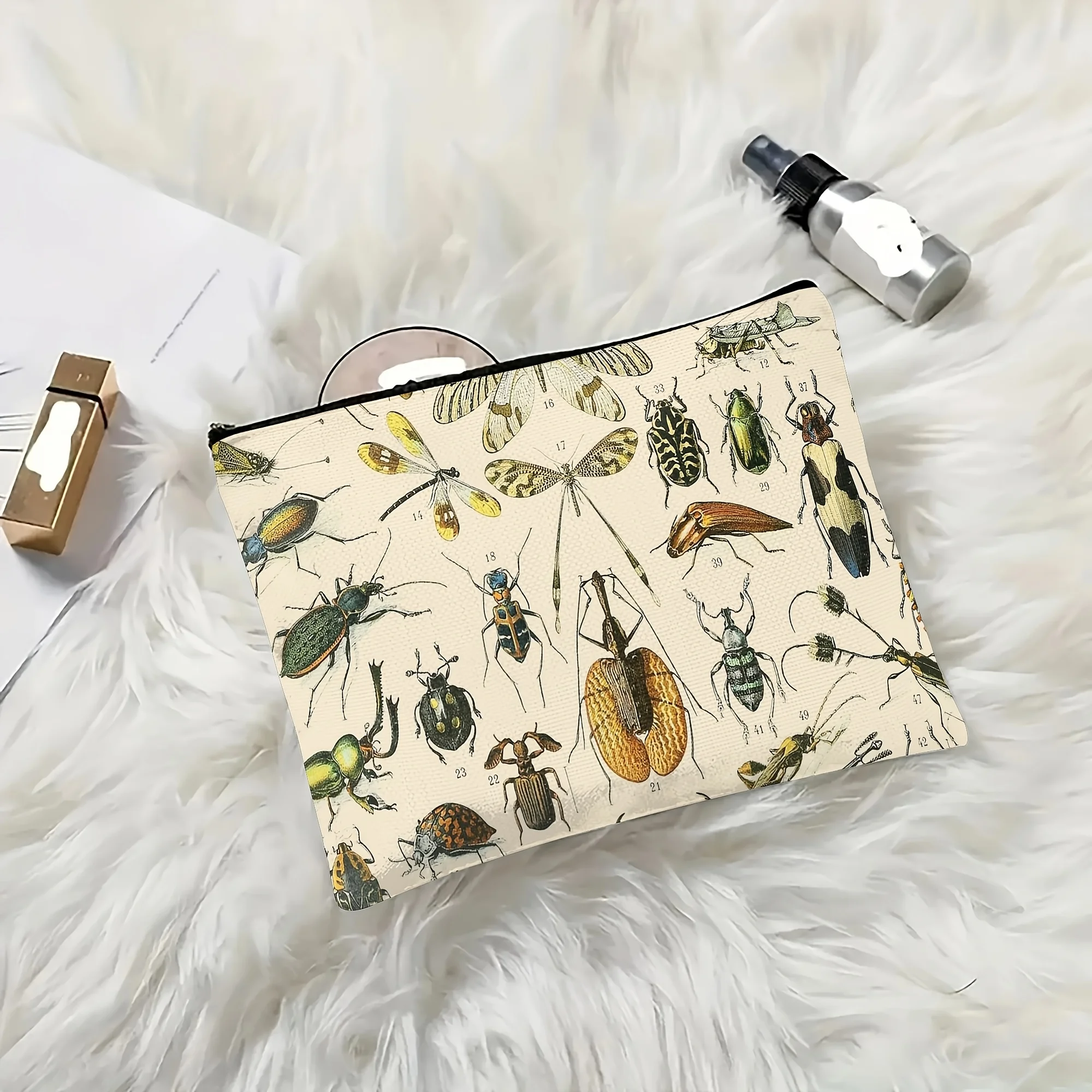 Bolsa de Maquiagem Vintage com - Vintage Fashion Bug avaliação e preço