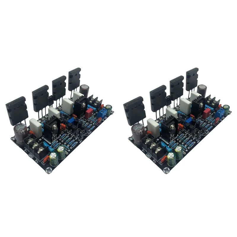 

AS95-2X Mono Power Amplifier Board 1943+5200 High Power 200W After Tube Amp Board