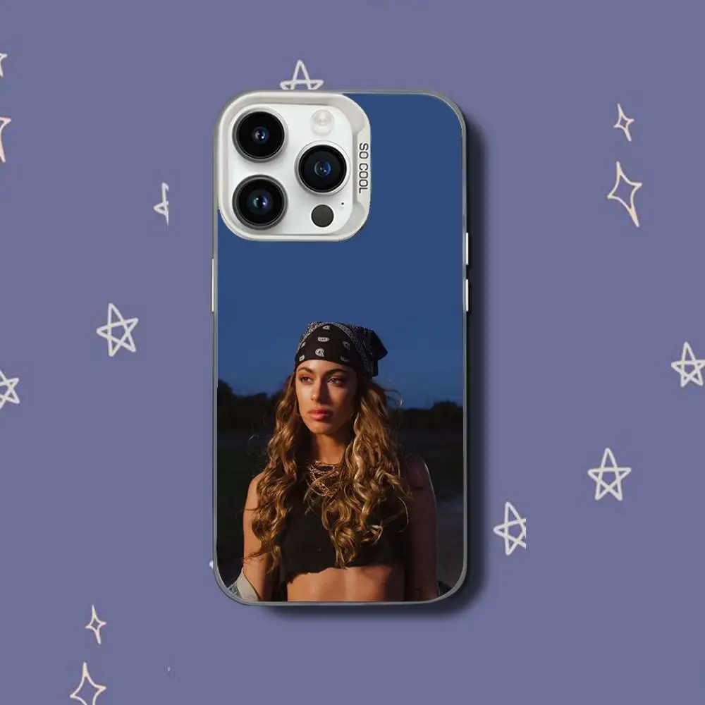 Martina Stoessel T-TINI Phone Case For iPhone 17,16,15,14,13,12,11,Pro,XS,Max,Plus,Mini,SE White Candy Matte Shockproof Cover