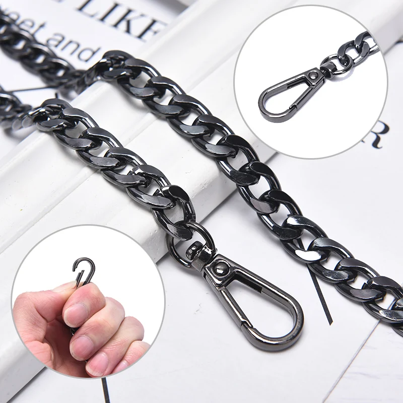 DIY Bag Strap Chain Wallet Handle Purse Strap Chain Replaced Bag Spare Parts