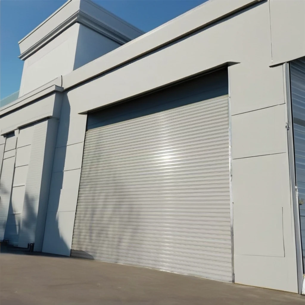 High Durability Aluminium Roll up Door Sliding Rolling Door Rolling Gate Windproof Roller Shutter Door