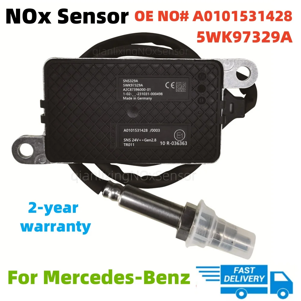 5WK97329A 5WK9 7329A A0101531428 0101531428 Nitrogen Nox Oxygen Sensor For Mercedes-Benz Actros Trcuk With 5 Years Warranty