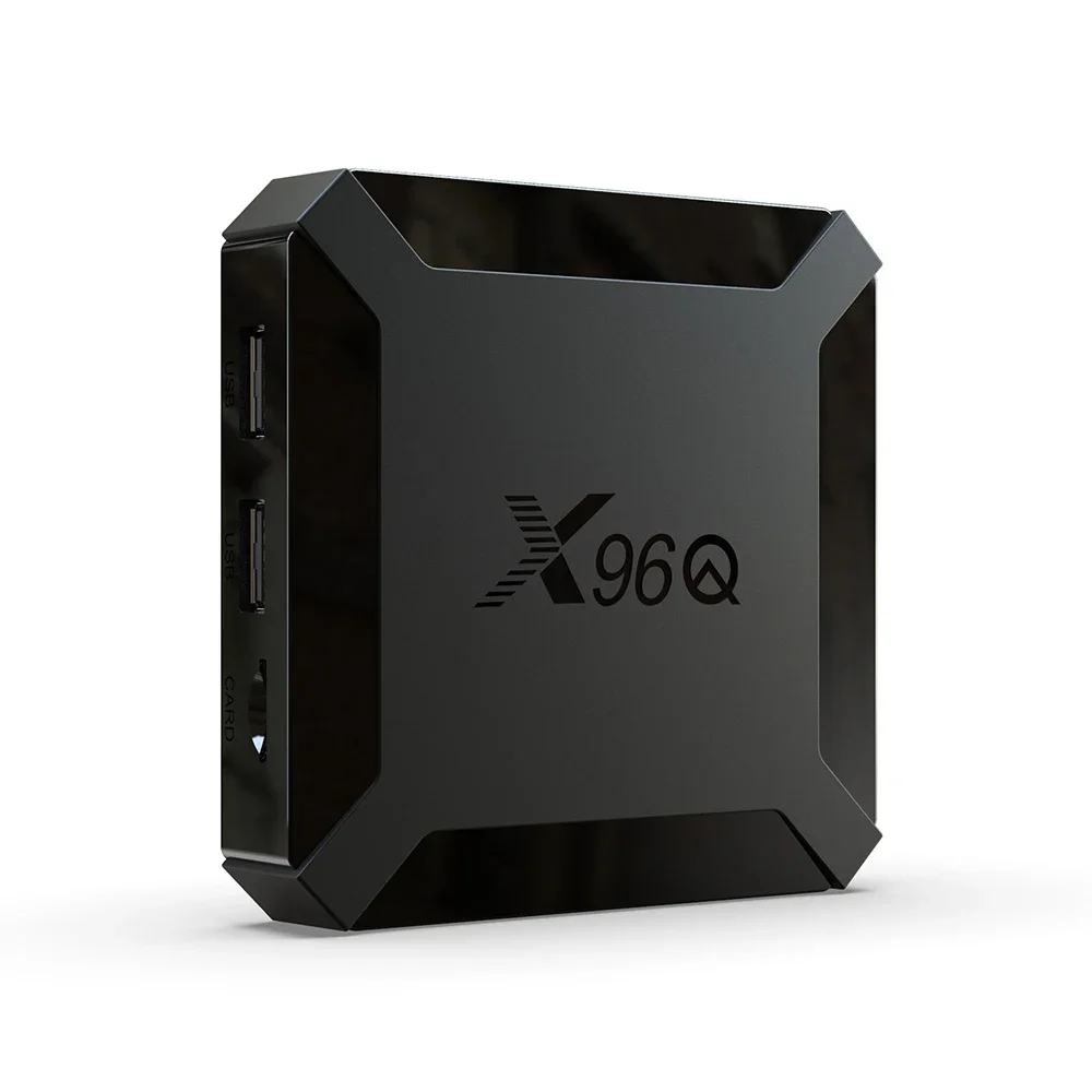 X96Q TV Box أندرويد 10 Allwinner H313 رباعي النواة 2G16G/1G8G مع 4K 100m lan 2.4g wifi youtue google netfl1x