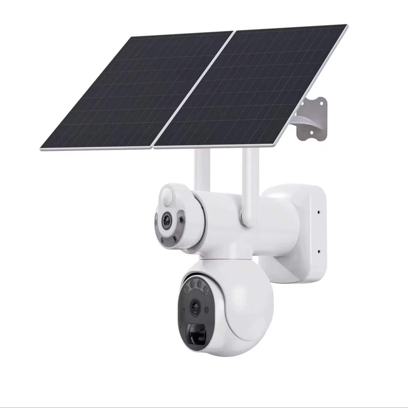 6MP Ubox Dual Lens Solar Power Full Color WIFI/4G PTZ IP Dome  AI Humanoid Detection Home Security CCTV Baby