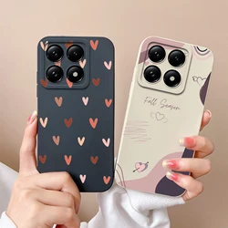 For Xiaomi 14T Pro 5G Case Cute Pretty Dinosaur Silicone Soft Slim Protective Shell Back Cover For Xiaomi 14 T Pro Funda Capa