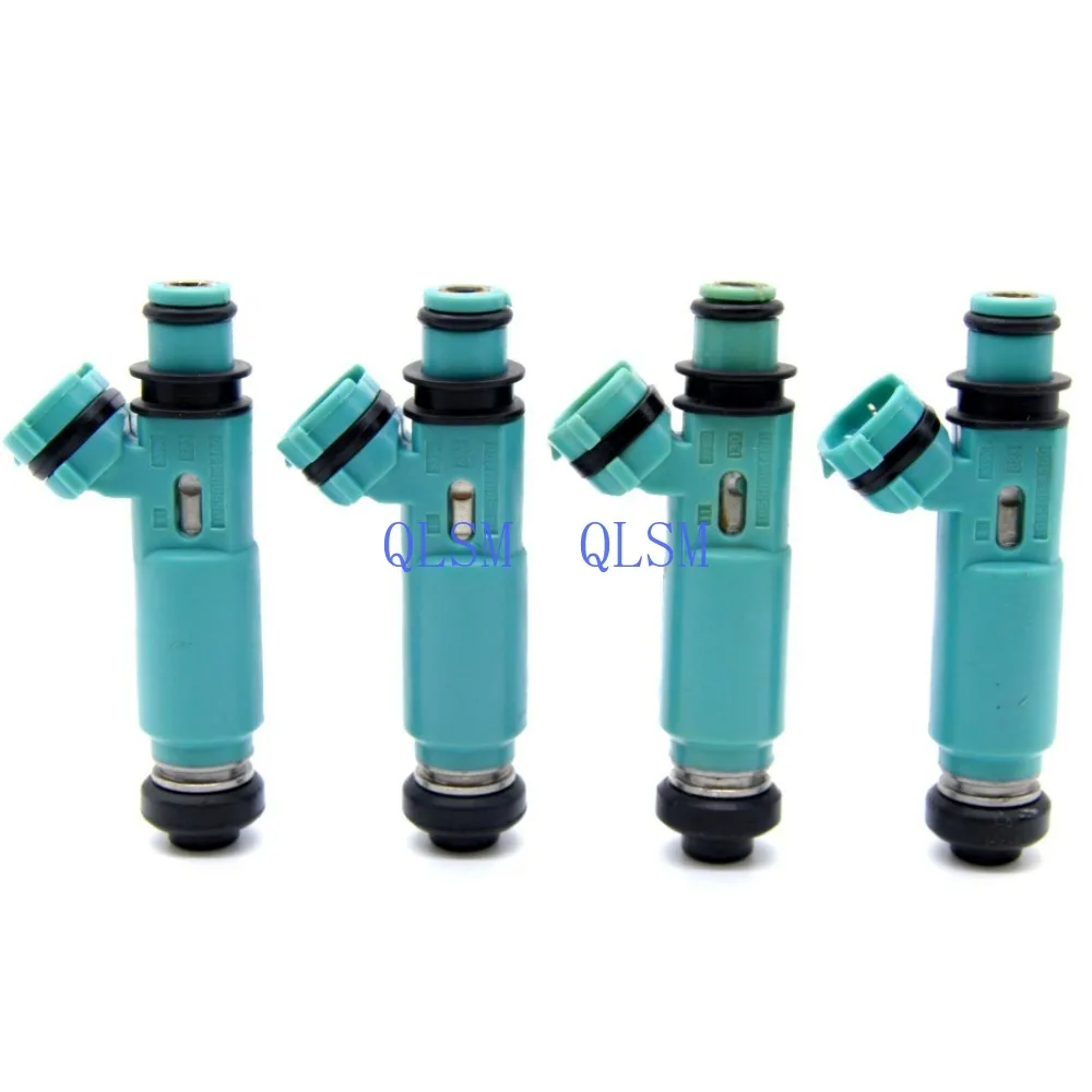 

4PCS FOR MAZDA RX7 RX8 MX5 MIATA TURBO FC3S BLUE FUEL INJECTORS 195500-4460 N3H2-13-250 Premium Car Accessories