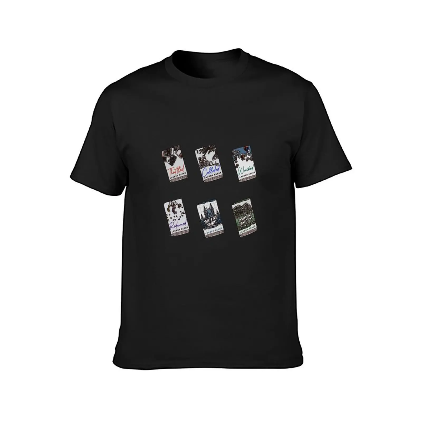 Lauren Asher books T-Shirt for a boy tees slim fit t shirts for men