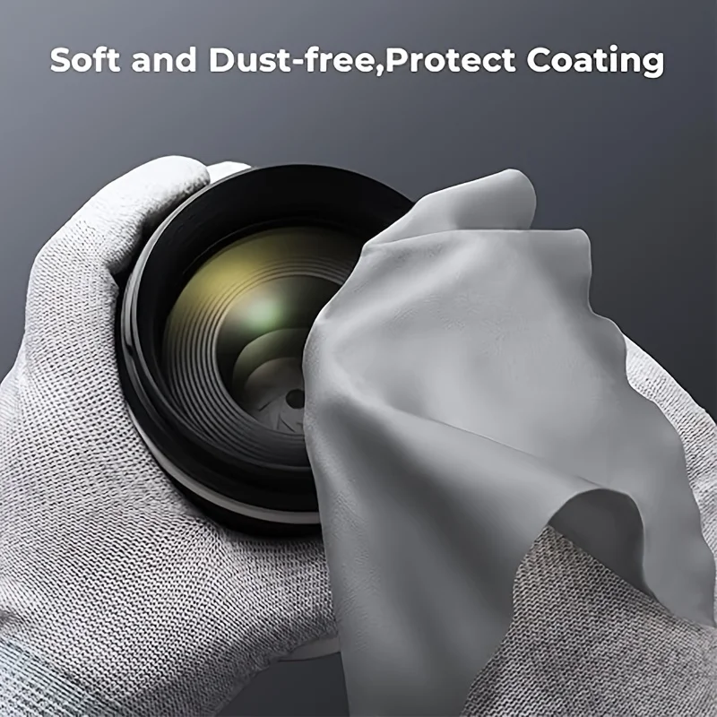 1/2 PCS Double-Sided Suede Polishing Cloth Screen Cleaner Wipes for MacBook, iPad, iPhone, Apple Watch Display Cleaning Supplies