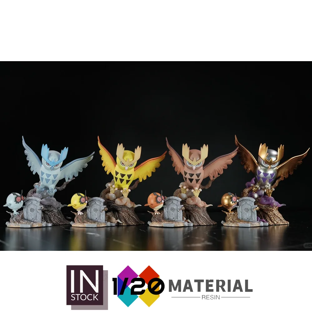 [Stok Tersedia]1/20 Resin Scale World [MOYU] - Hoothoot & Noctowl