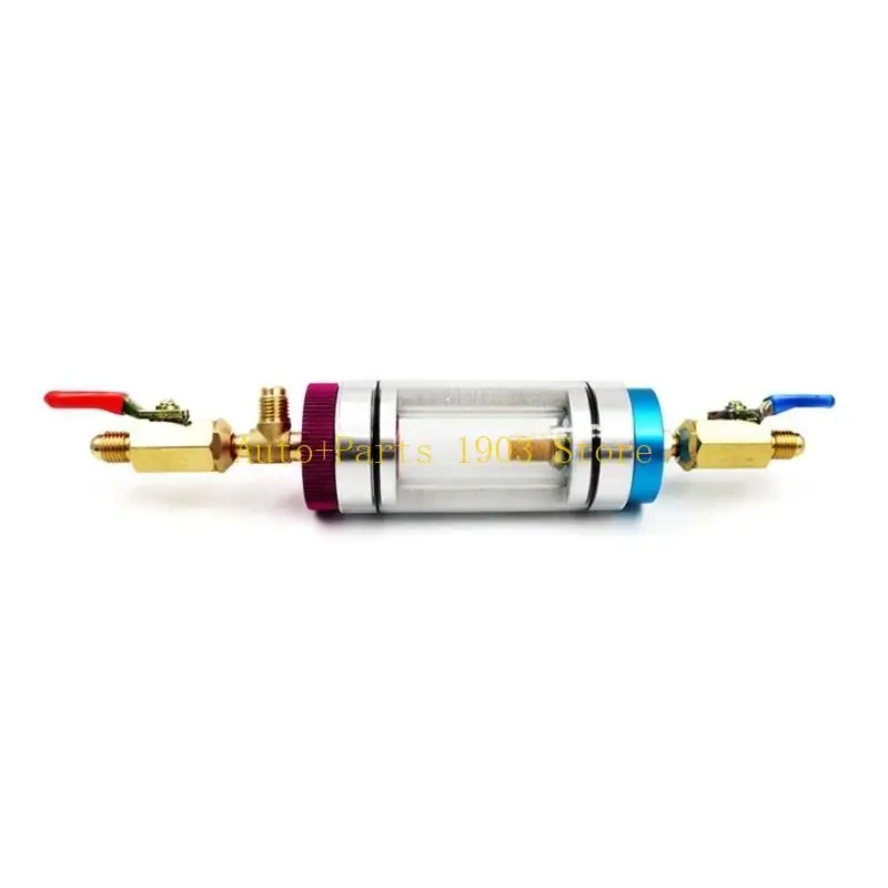 

E21c R134 Colderation Charging для автомобильных грузовиков, удобный для пользователя с прозрачным индикатором